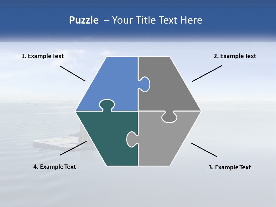 Environmental Sea Damage PowerPoint Template