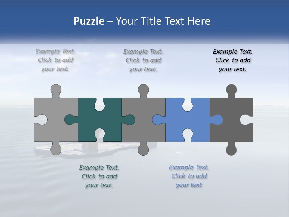 Environmental Sea Damage PowerPoint Template
