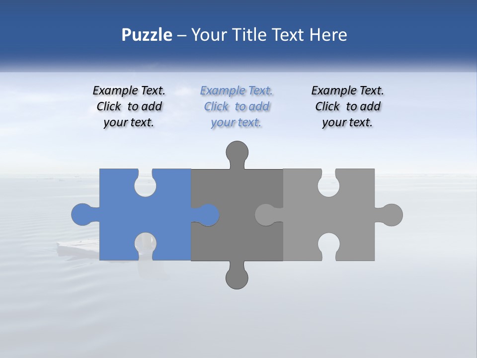 Environmental Sea Damage PowerPoint Template