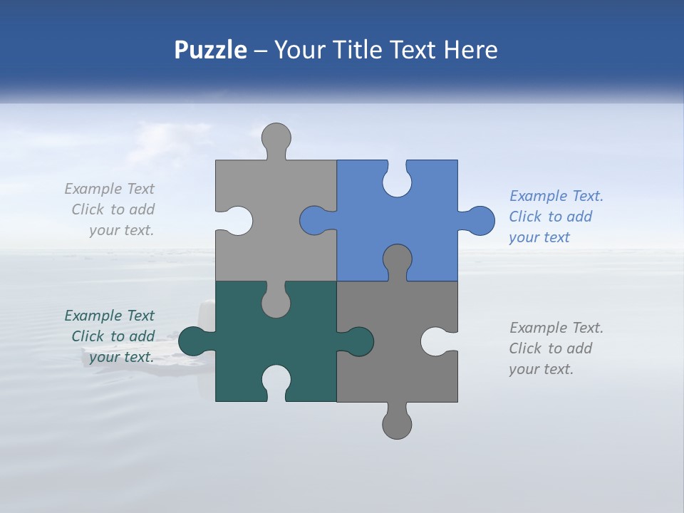 Environmental Sea Damage PowerPoint Template