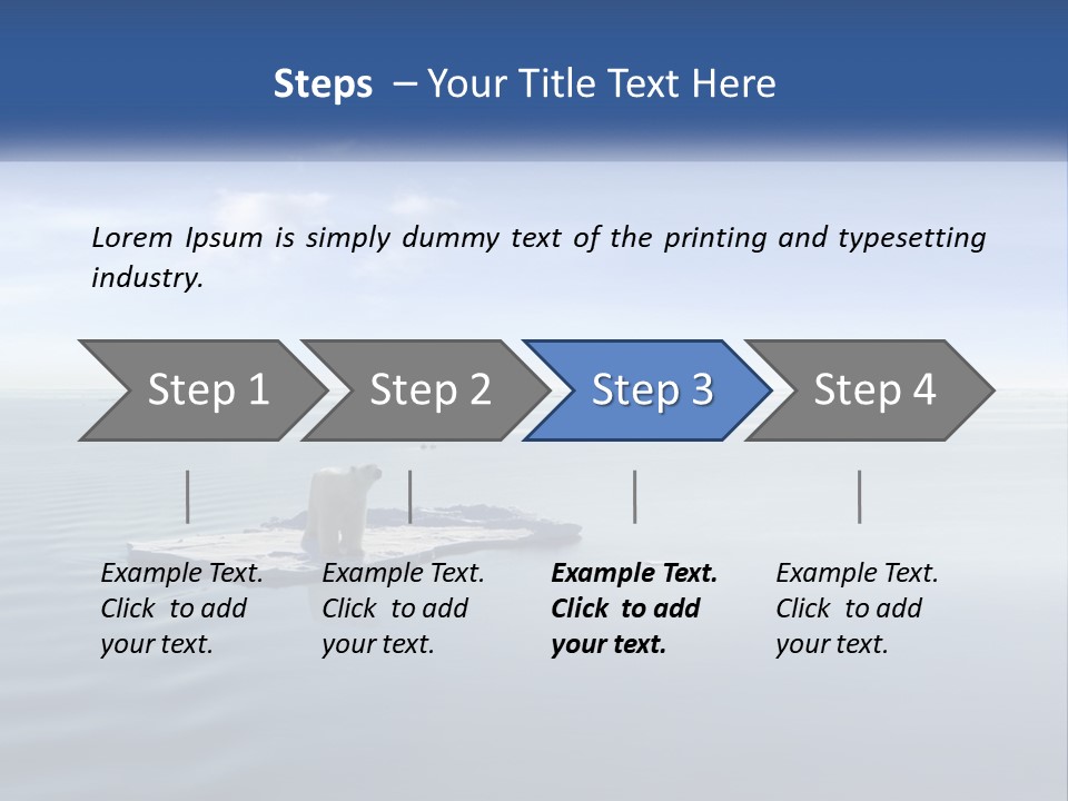 Environmental Sea Damage PowerPoint Template