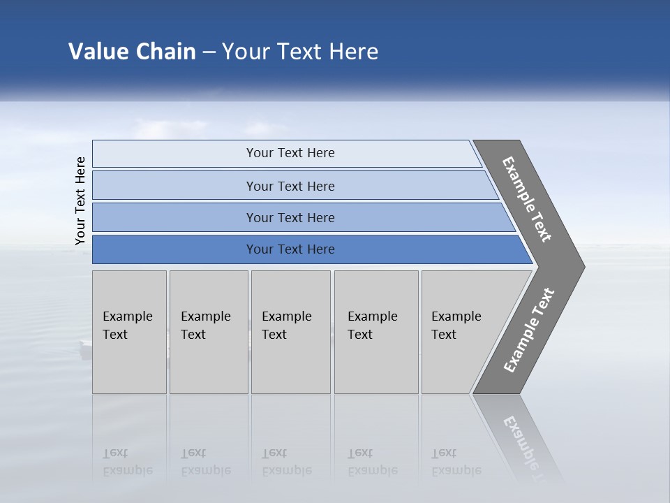 Environmental Sea Damage PowerPoint Template