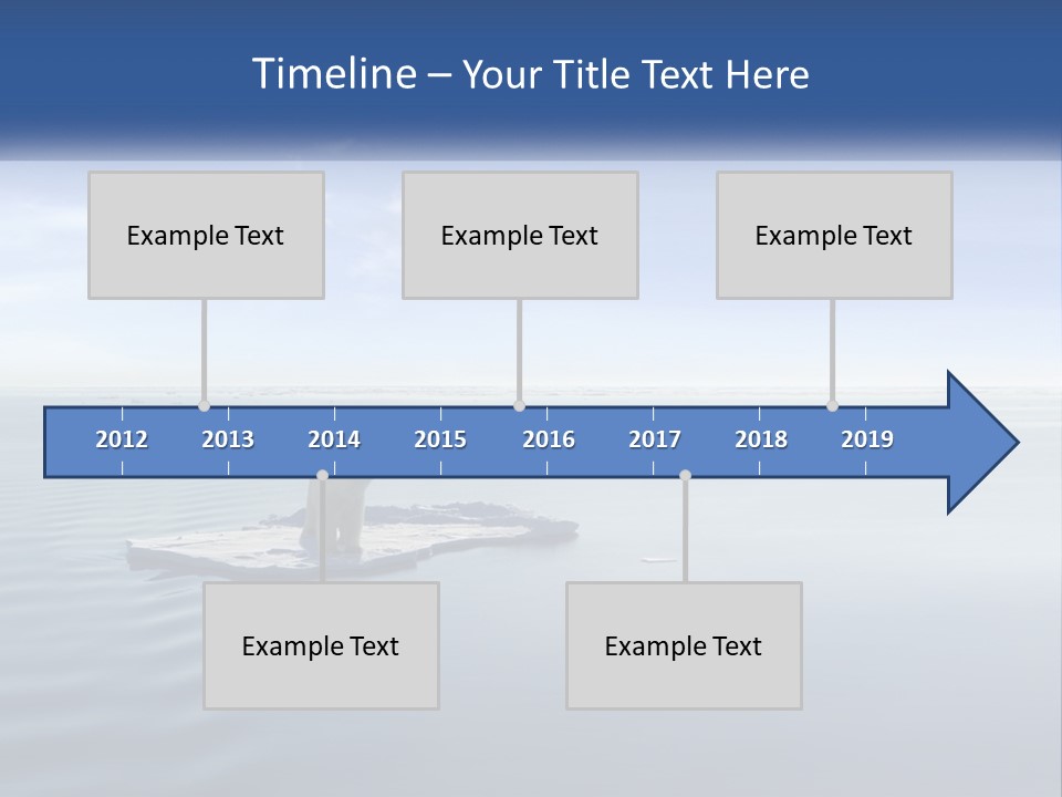 Environmental Sea Damage PowerPoint Template