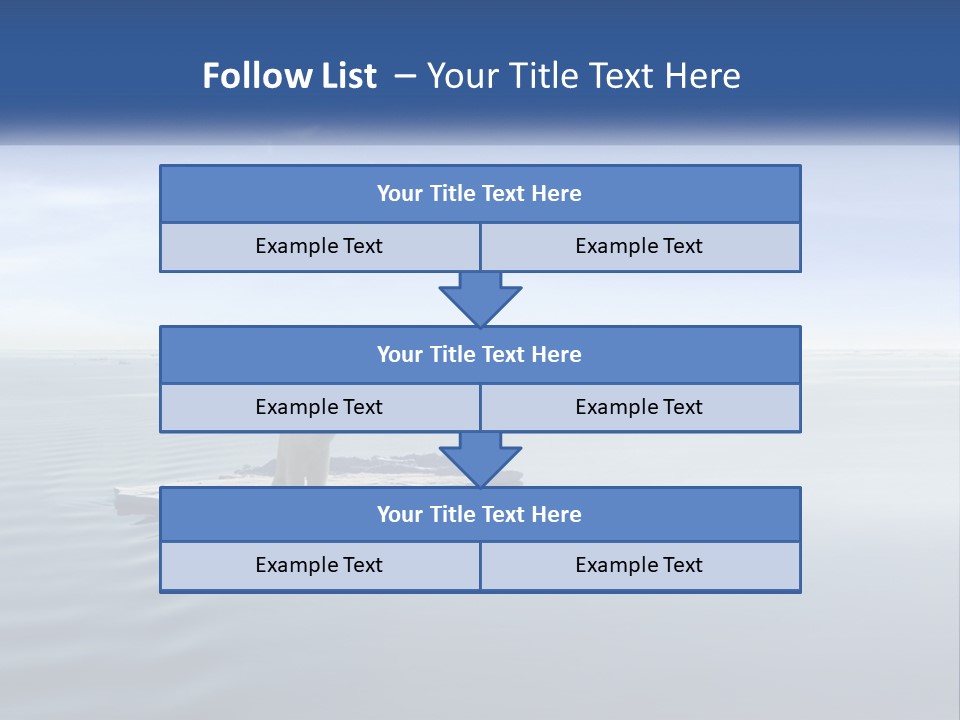 Environmental Sea Damage PowerPoint Template