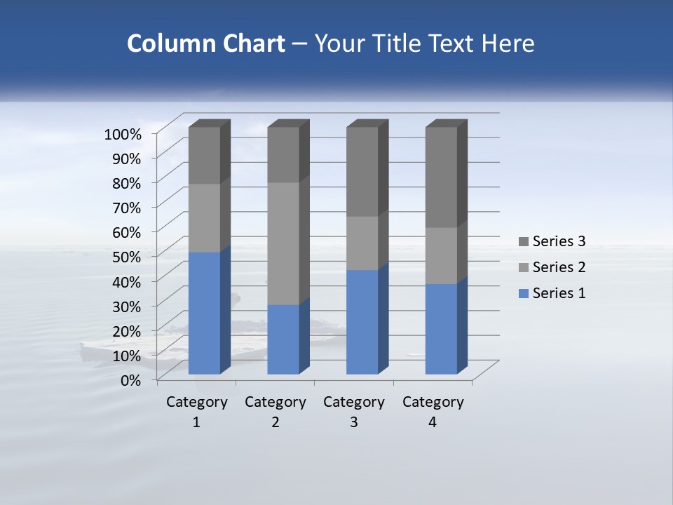 Environmental Sea Damage PowerPoint Template