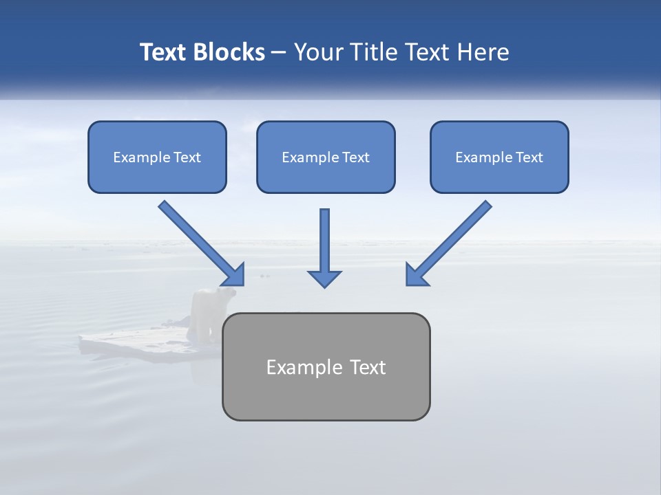 Environmental Sea Damage PowerPoint Template