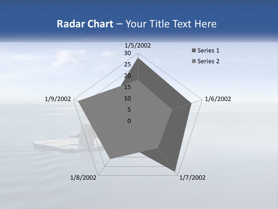 Environmental Sea Damage PowerPoint Template