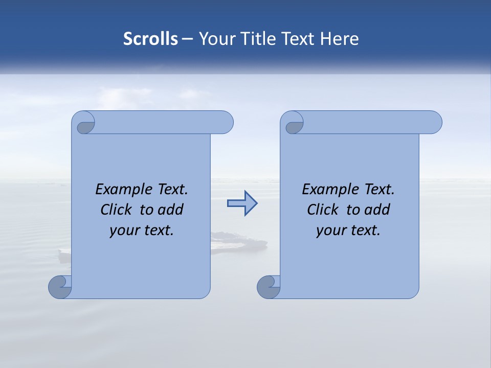 Environmental Sea Damage PowerPoint Template