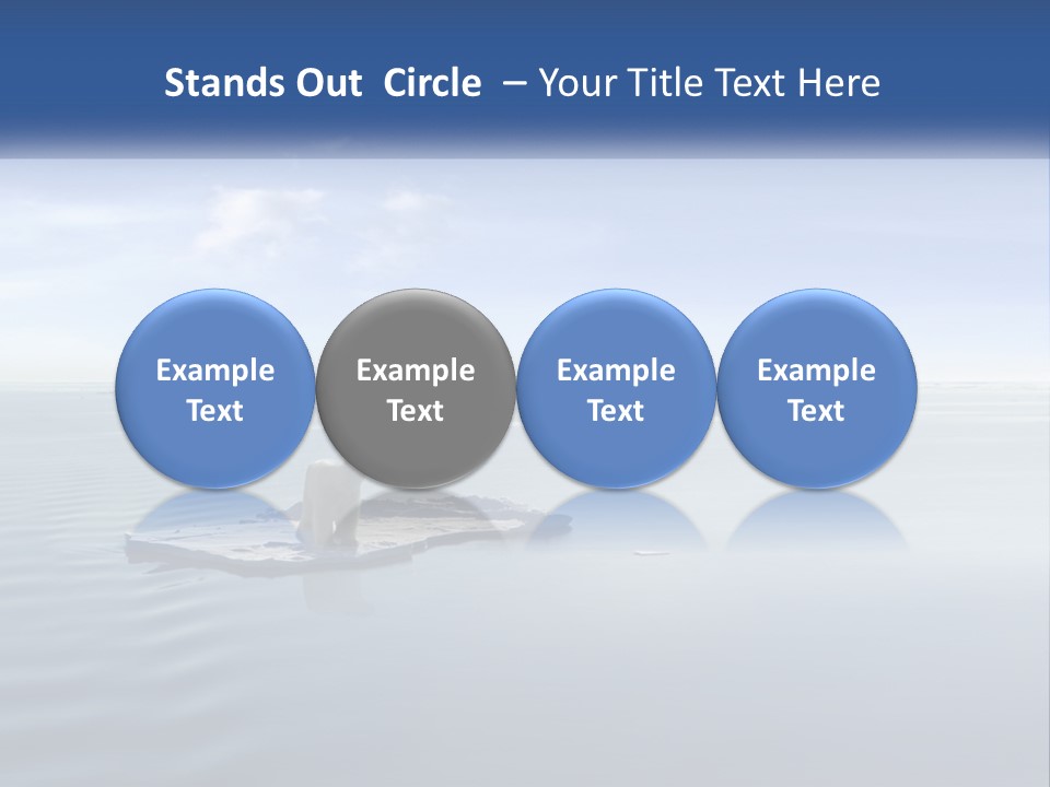Environmental Sea Damage PowerPoint Template