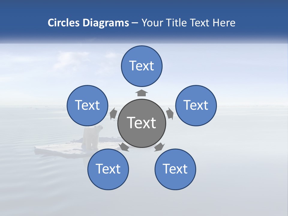 Environmental Sea Damage PowerPoint Template