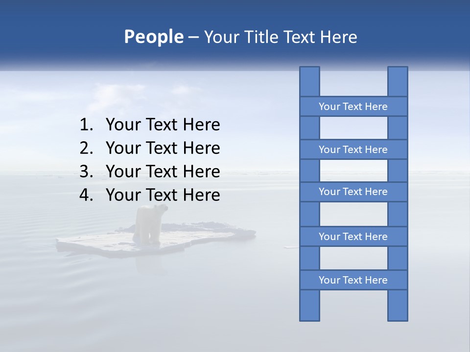 Environmental Sea Damage PowerPoint Template