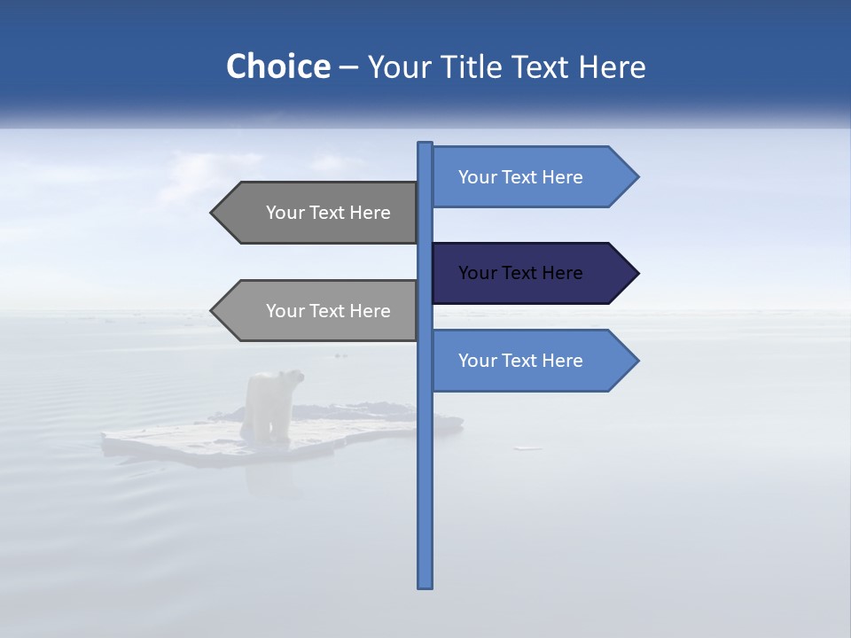Environmental Sea Damage PowerPoint Template