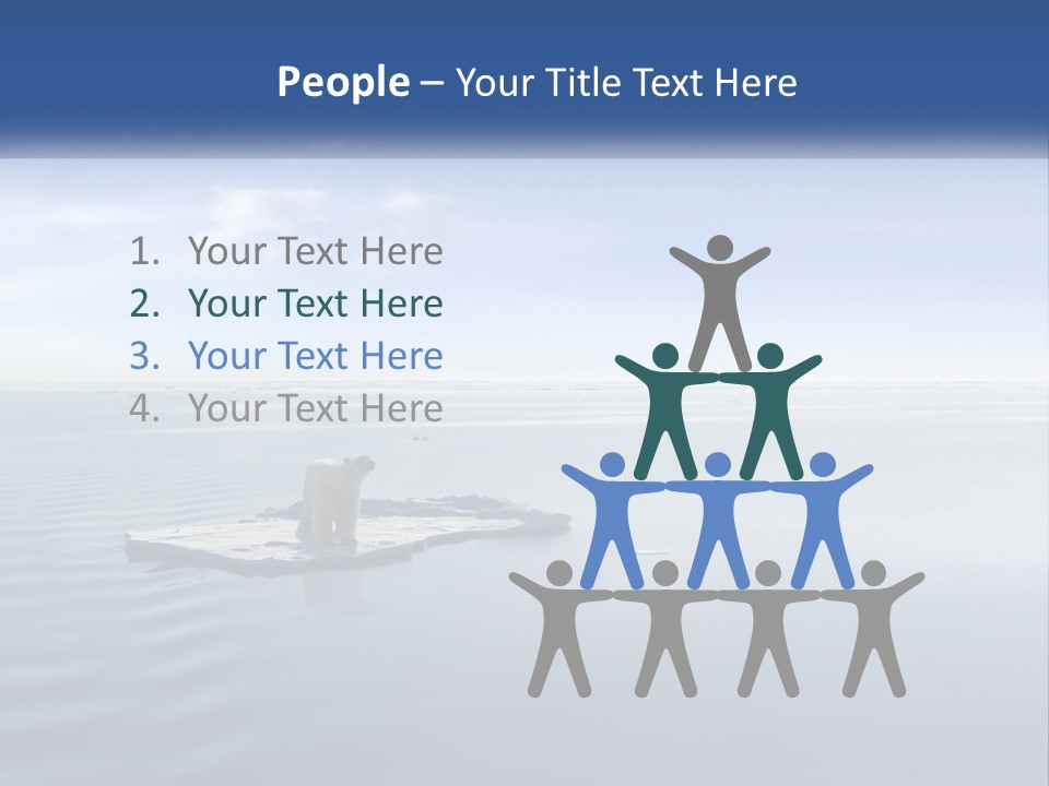 Environmental Sea Damage PowerPoint Template