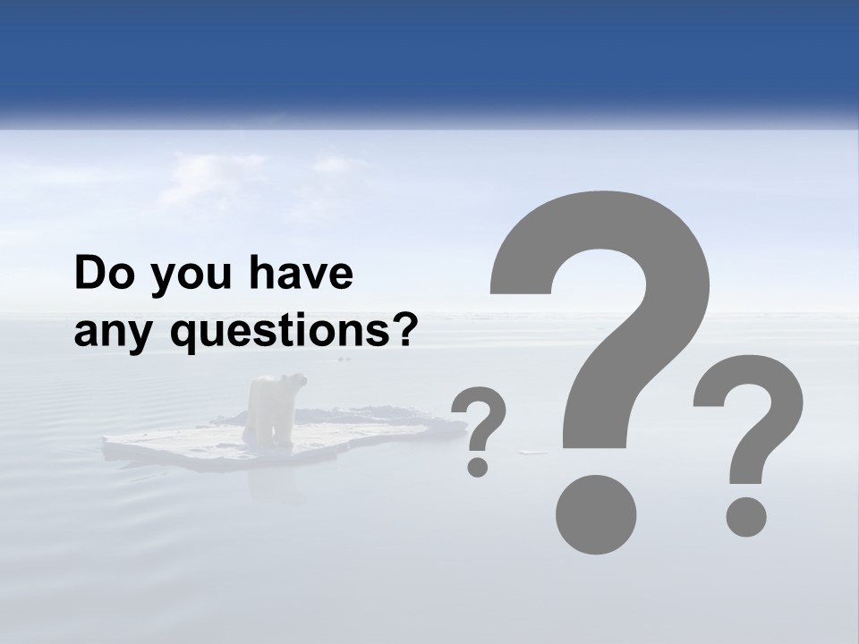 Environmental Sea Damage PowerPoint Template