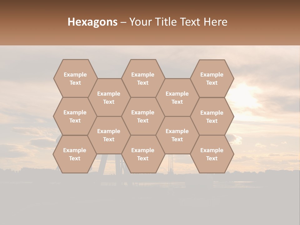 Drill Gas Crude PowerPoint Template