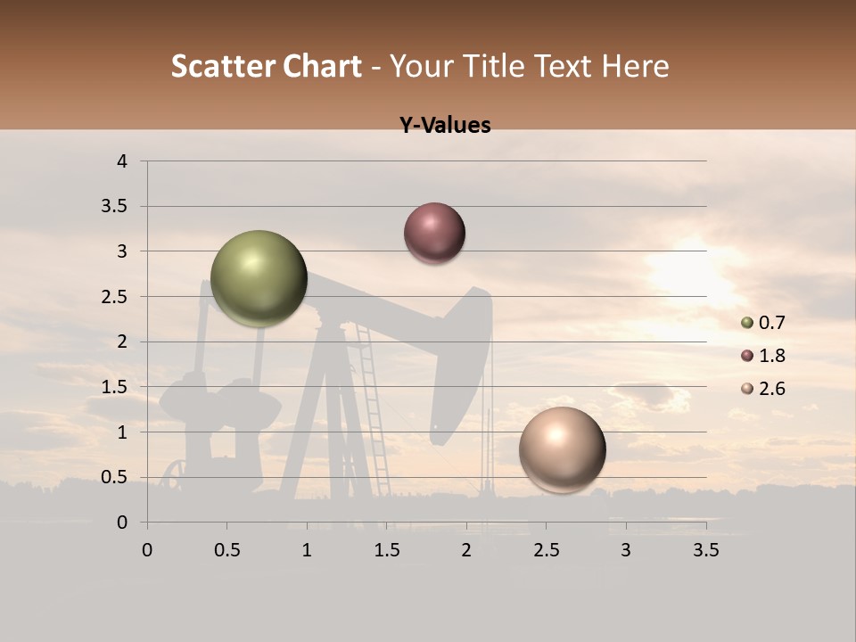 Drill Gas Crude PowerPoint Template