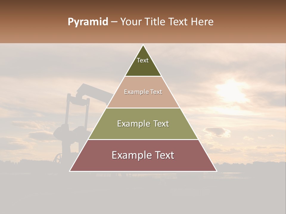 Drill Gas Crude PowerPoint Template