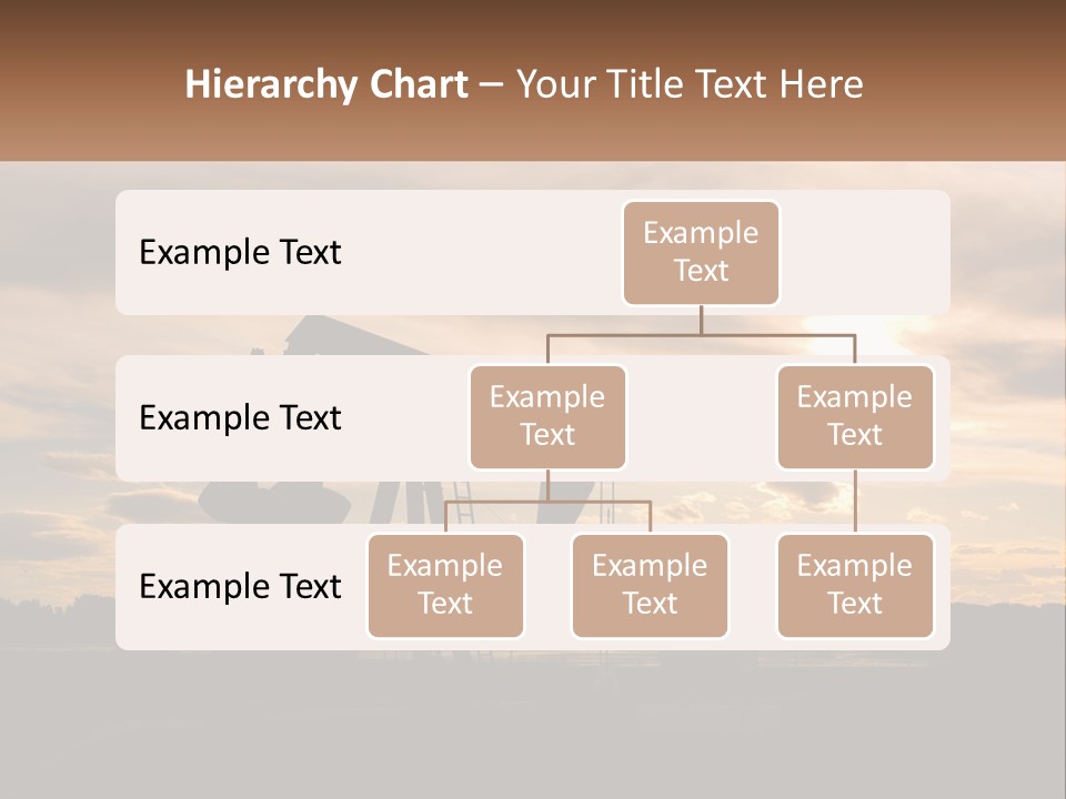 Drill Gas Crude PowerPoint Template