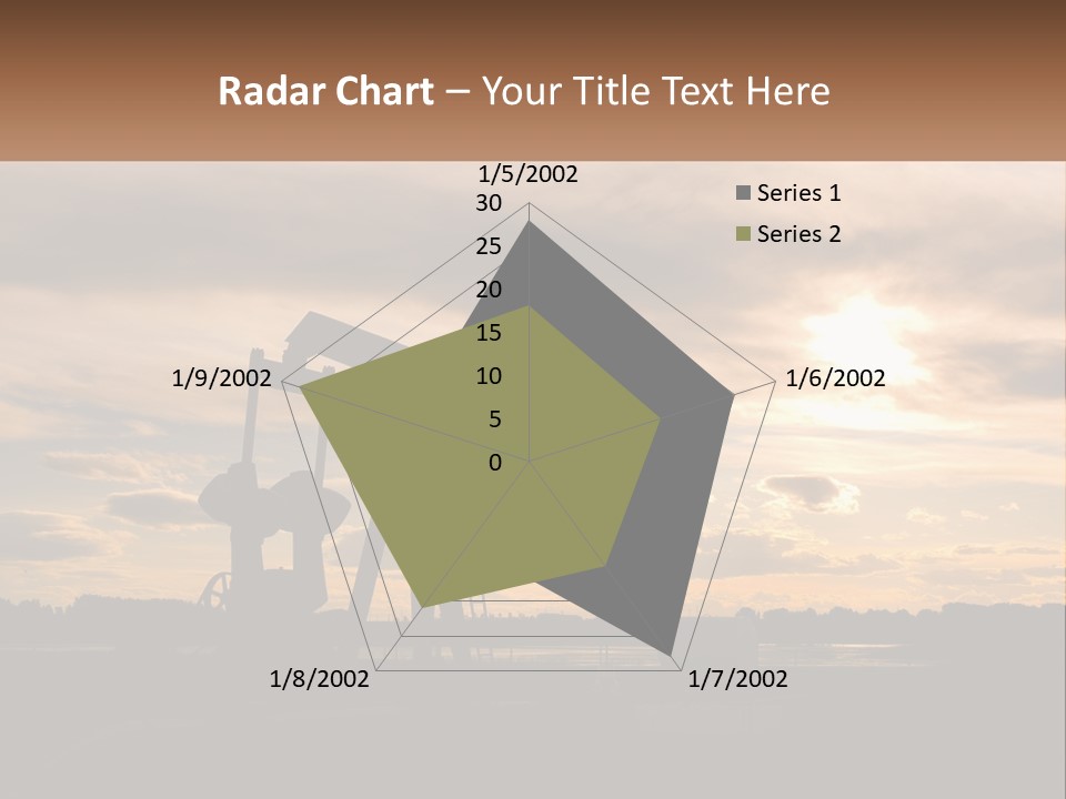 Drill Gas Crude PowerPoint Template