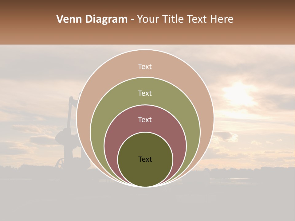 Drill Gas Crude PowerPoint Template