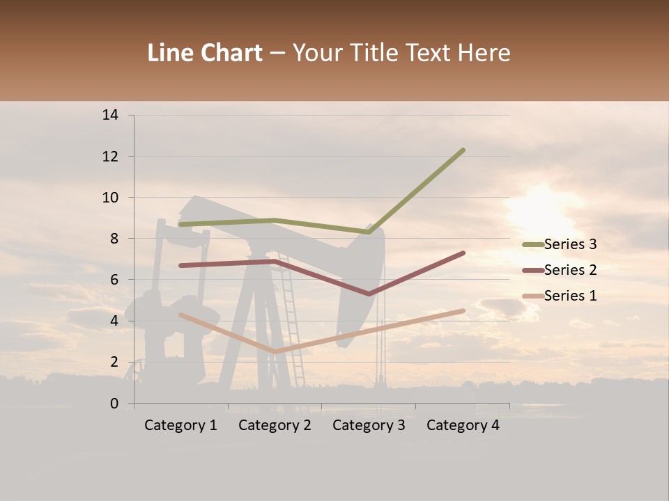 Drill Gas Crude PowerPoint Template