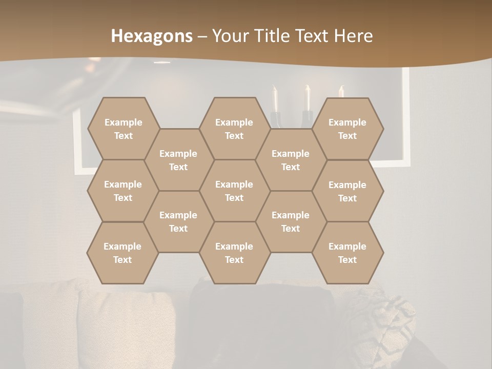 Furniture Elegant Living PowerPoint Template