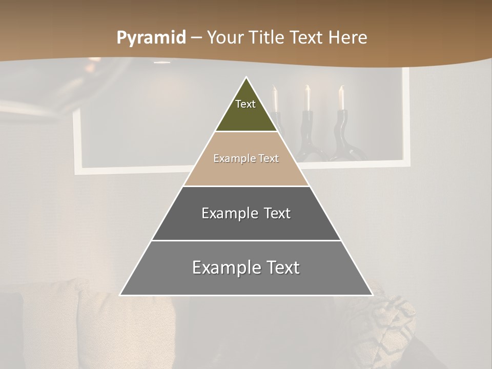 Furniture Elegant Living PowerPoint Template