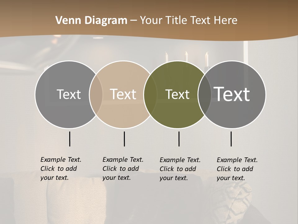 Furniture Elegant Living PowerPoint Template