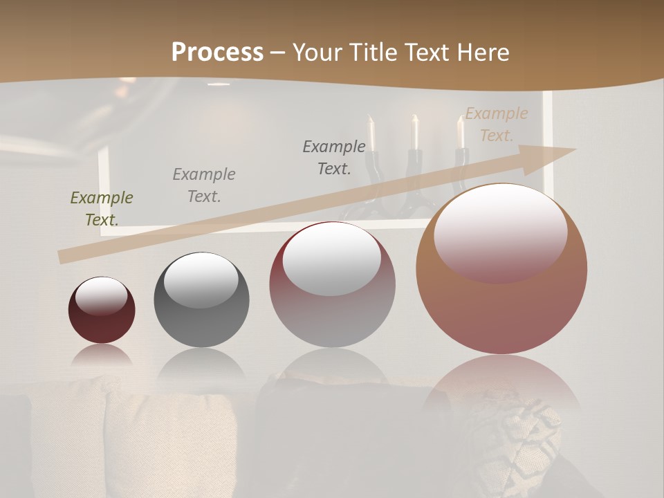 Furniture Elegant Living PowerPoint Template