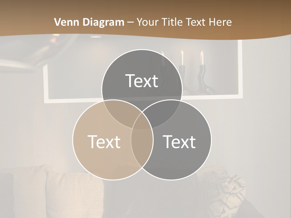 Furniture Elegant Living PowerPoint Template