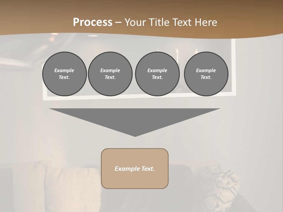 Furniture Elegant Living PowerPoint Template