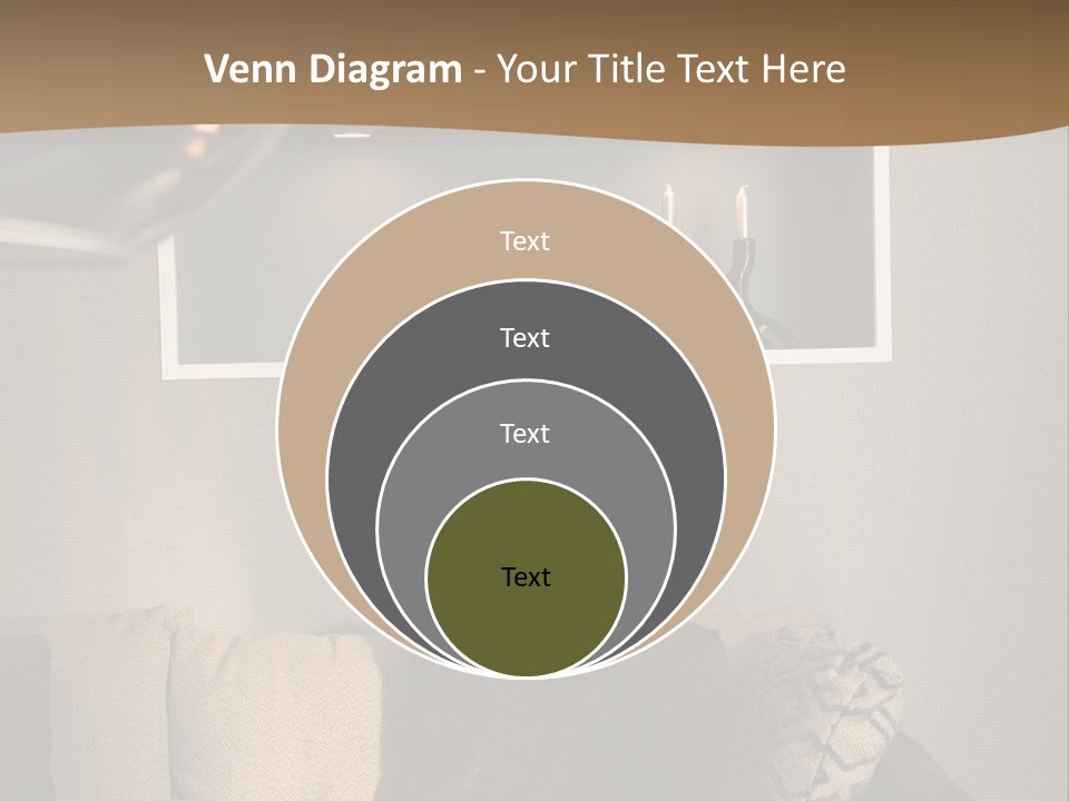 Furniture Elegant Living PowerPoint Template
