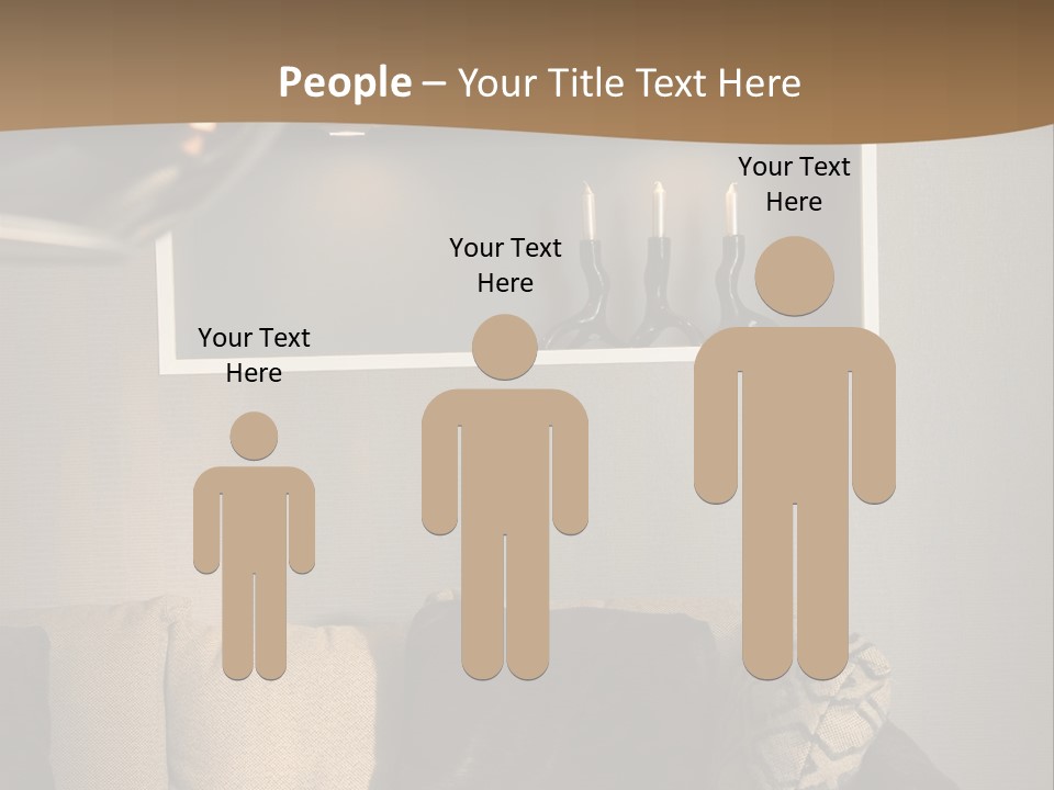 Furniture Elegant Living PowerPoint Template