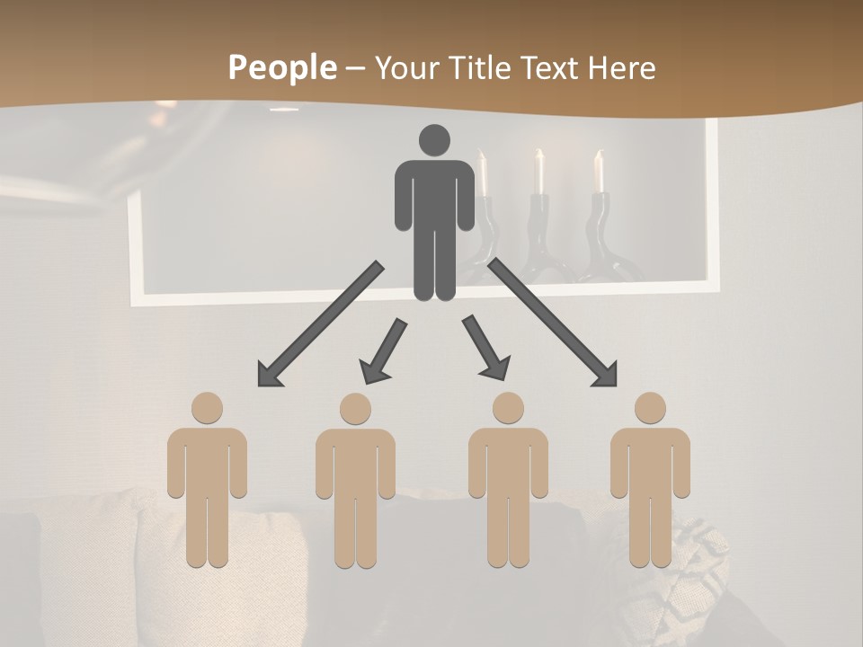 Furniture Elegant Living PowerPoint Template