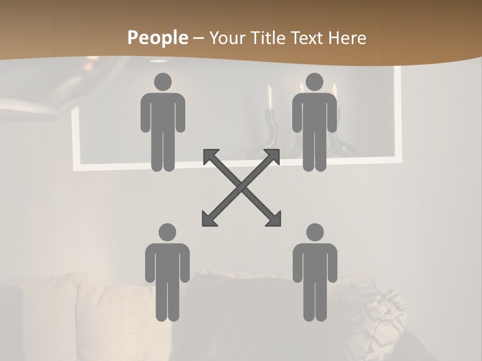 Furniture Elegant Living PowerPoint Template