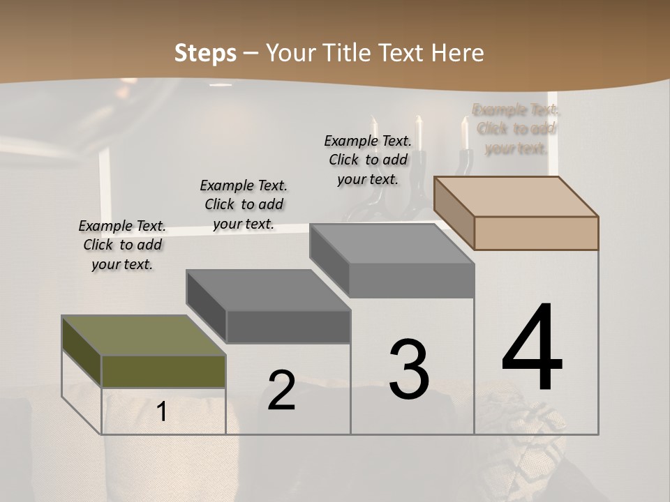 Furniture Elegant Living PowerPoint Template
