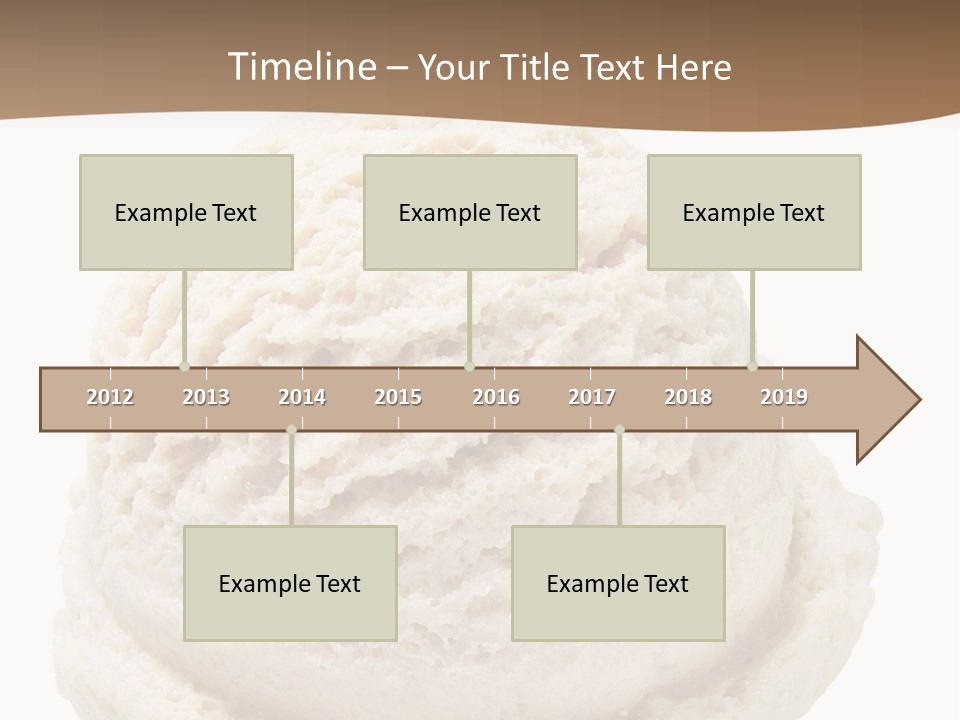 Mixed Strawberry Summer PowerPoint Template