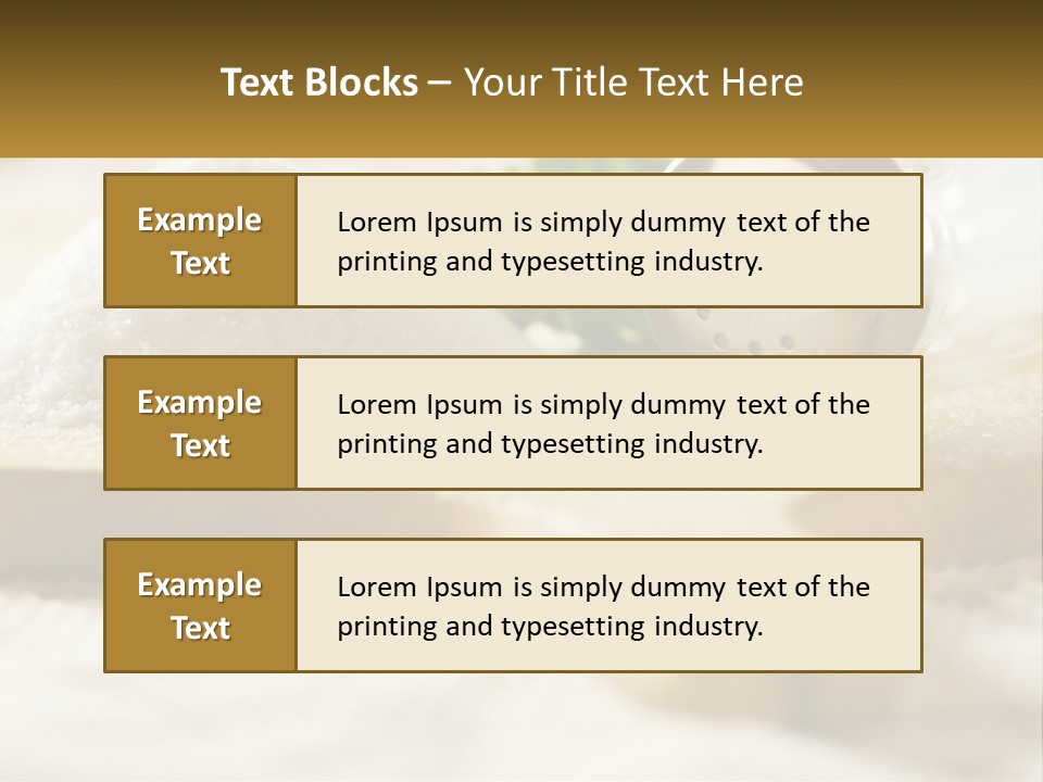 Organic White Cook PowerPoint Template