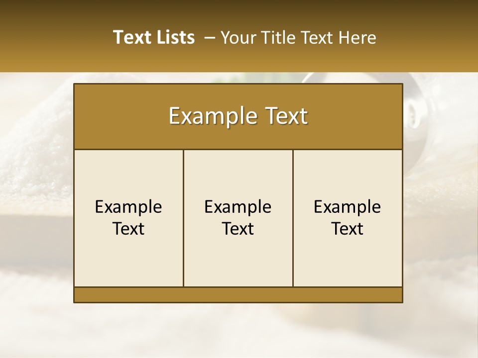 Organic White Cook PowerPoint Template