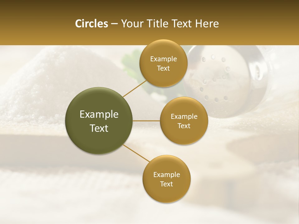 Organic White Cook PowerPoint Template