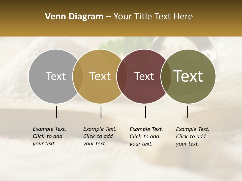 Organic White Cook PowerPoint Template