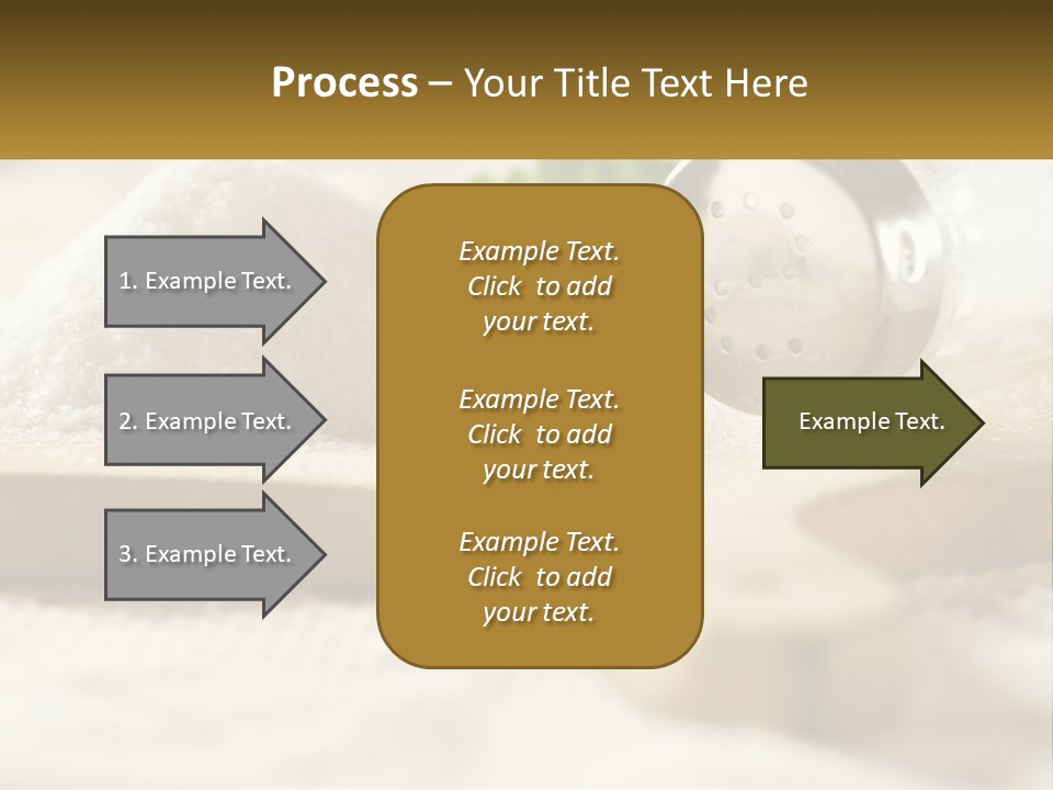 Organic White Cook PowerPoint Template