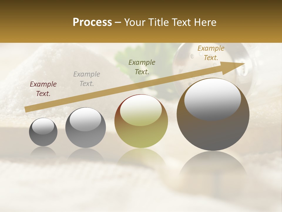 Organic White Cook PowerPoint Template