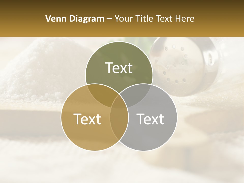 Organic White Cook PowerPoint Template