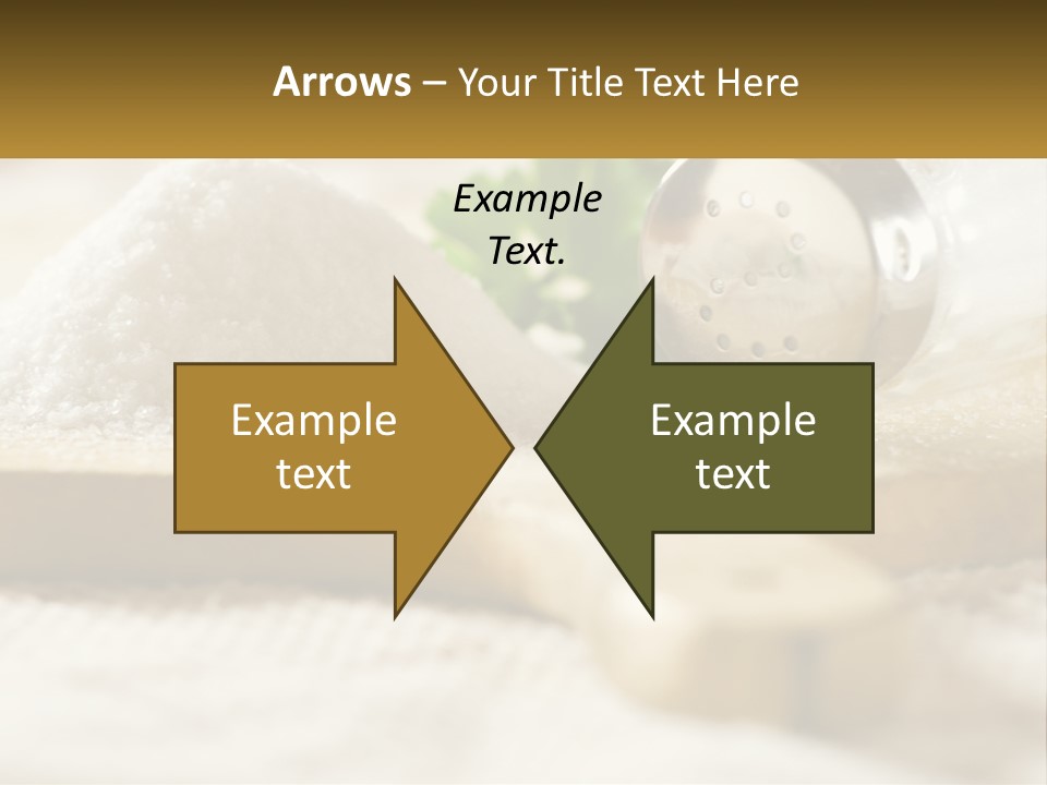 Organic White Cook PowerPoint Template