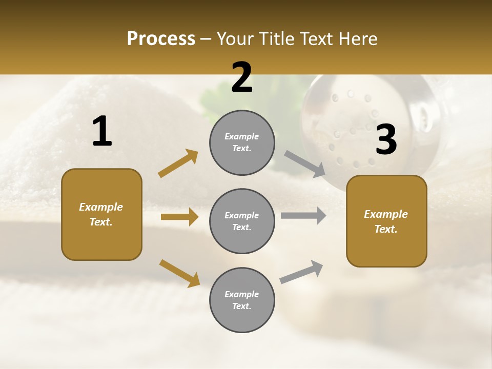 Organic White Cook PowerPoint Template