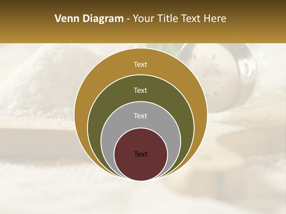 Organic White Cook PowerPoint Template