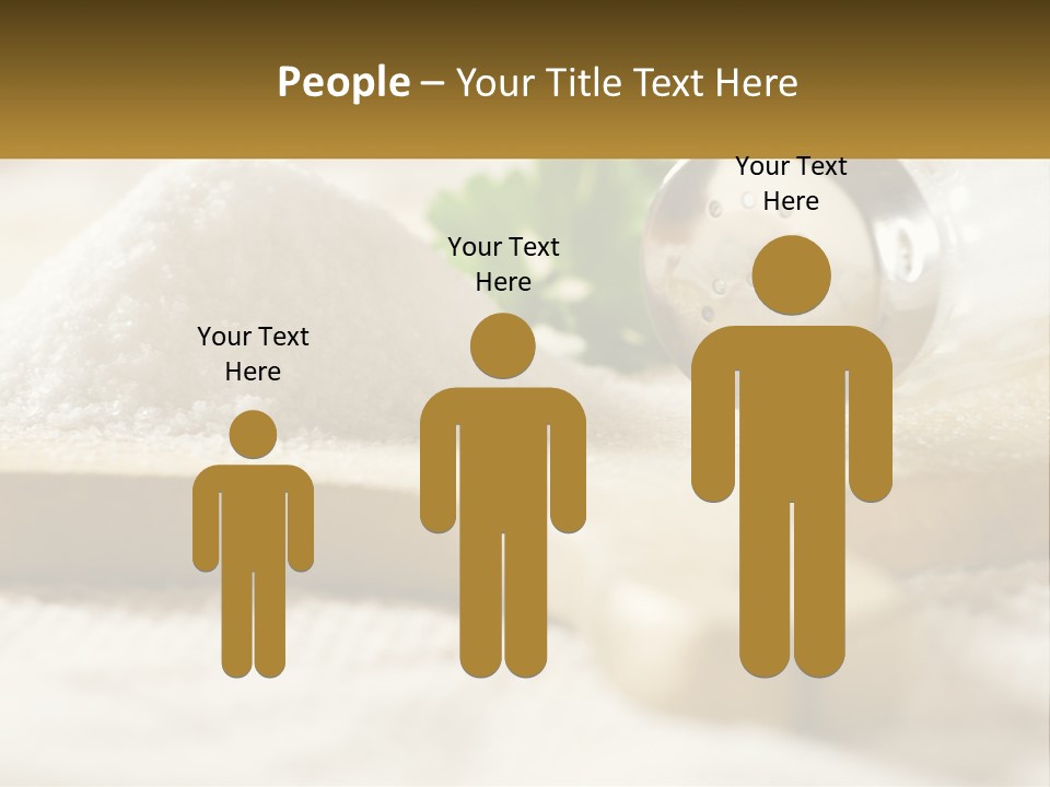 Organic White Cook PowerPoint Template