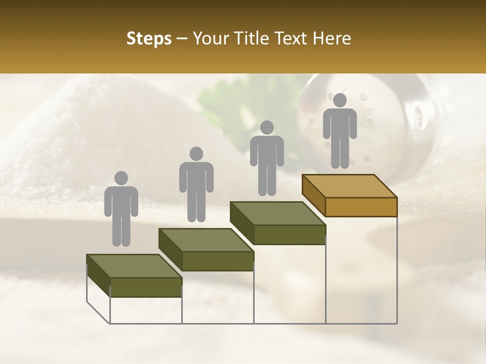 Organic White Cook PowerPoint Template