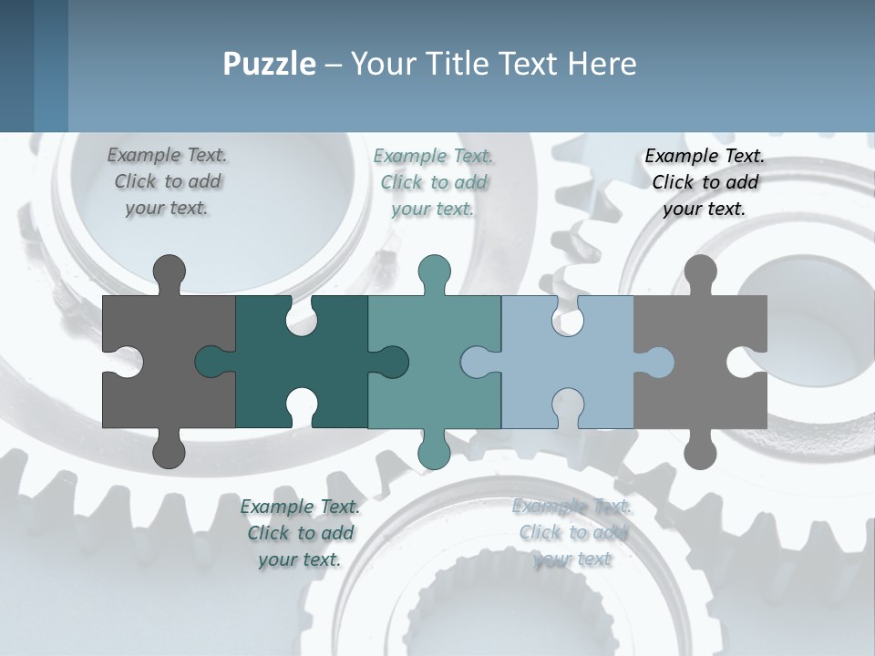 Engineering Idea Metaphor PowerPoint Template